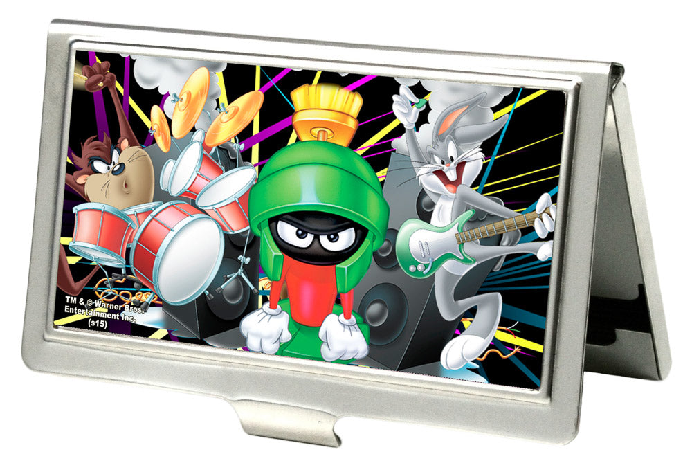 Business Card Holder - SMALL - Looney Tunes Band Taz Martian Bugs FCG Business Card Holders Looney Tunes   