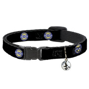 Cat Collar Breakaway - CHEVROLET SUPER SERVICE Logo Black Blue Yellow White Breakaway Cat Collars GM General Motors   