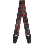 Guitar Strap - Gothic 6 Guitar Straps Buckle-Down   