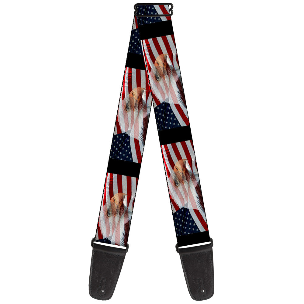 Guitar Strap - American Eagle Flags Guitar Straps Buckle-Down   
