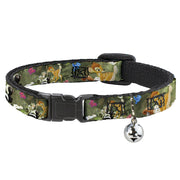 Cat Collar Breakaway - Bambi & Friends Scene Breakaway Cat Collars Disney   