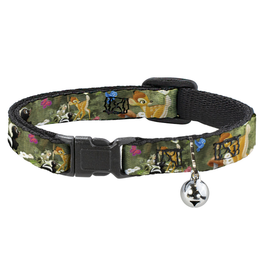 Cat Collar Breakaway - Bambi & Friends Scene Breakaway Cat Collars Disney   