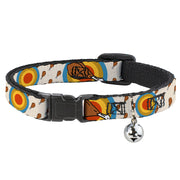 Cat Collar Breakaway - Drumstick Target Breakaway Cat Collars Buckle-Down   