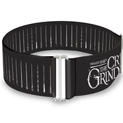 Cinch Waist Belt - FANTASTIC BEASTS THE CRIMES OF GRINDELWALD 10-Wands Charcoal White Womens Cinch Waist Belts Fantastic Beasts and Where to Find Them