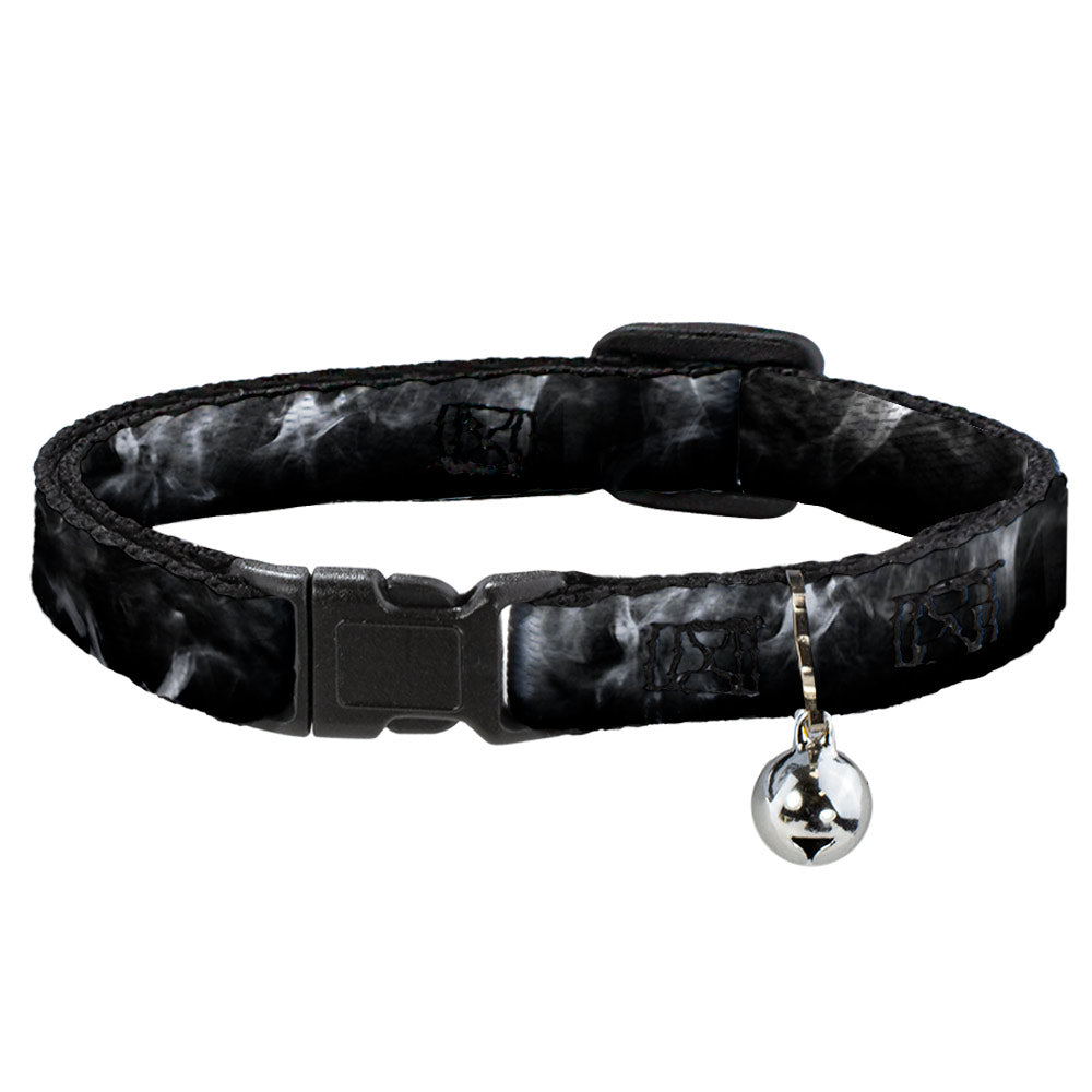 Cat Collar Breakaway - Smoke Black Grays Breakaway Cat Collars Buckle-Down   