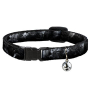 Cat Collar Breakaway - Smoke Black Grays Breakaway Cat Collars Buckle-Down   