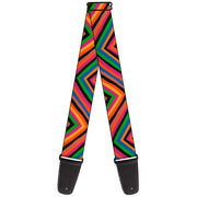Guitar Strap - Diamond Freehand Multi Color Guitar Straps Buckle-Down   