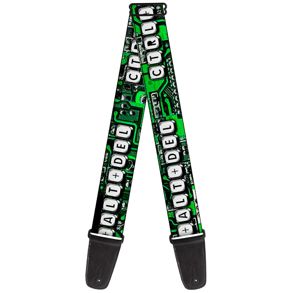 Guitar Strap - CTRL+ALT+DEL Chip Guitar Straps Buckle-Down   
