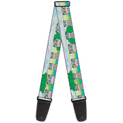 Guitar Strap - Hippo Cartoon Guitar Straps Buckle-Down   