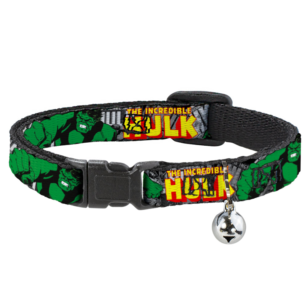 Cat Collar Breakaway - THE INCREDIBLE HULK Action Poses Stacked Comics Breakaway Cat Collars Marvel Comics   