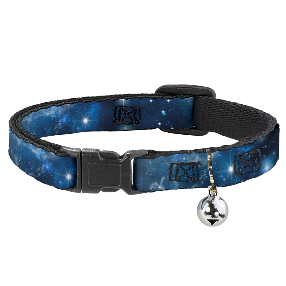 Cat Collar Breakaway - Galaxy Blues Blues Breakaway Cat Collars Buckle-Down   