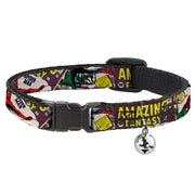 Cat Collar Breakaway - Spider-Man AMAZING FANTASY Cover Pose Breakaway Cat Collars Marvel Comics   