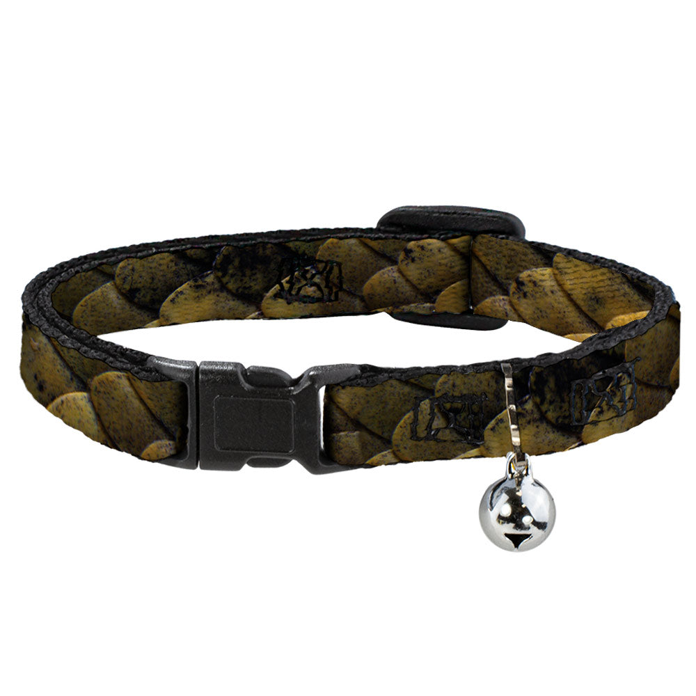 Cat Collar Breakaway - Snake Skin CLOSE-UP Breakaway Cat Collars Buckle-Down   