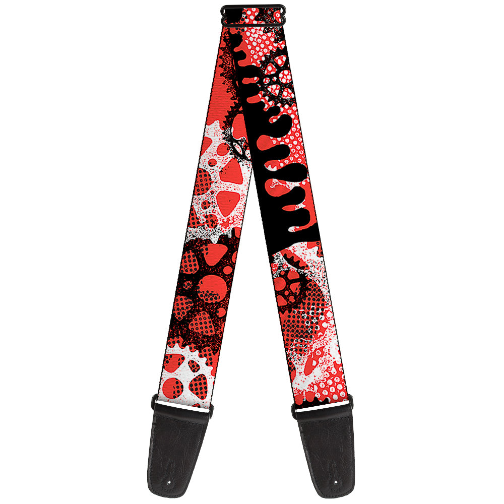 Guitar Strap - Grunge Gears Orange Guitar Straps Buckle-Down   