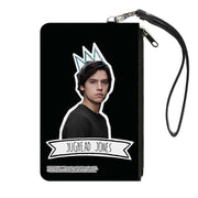 Canvas Zipper Wallet - LARGE - Riverdale JUGHEAD JONES Crown Pose Canvas Zipper Wallets Riverdale   