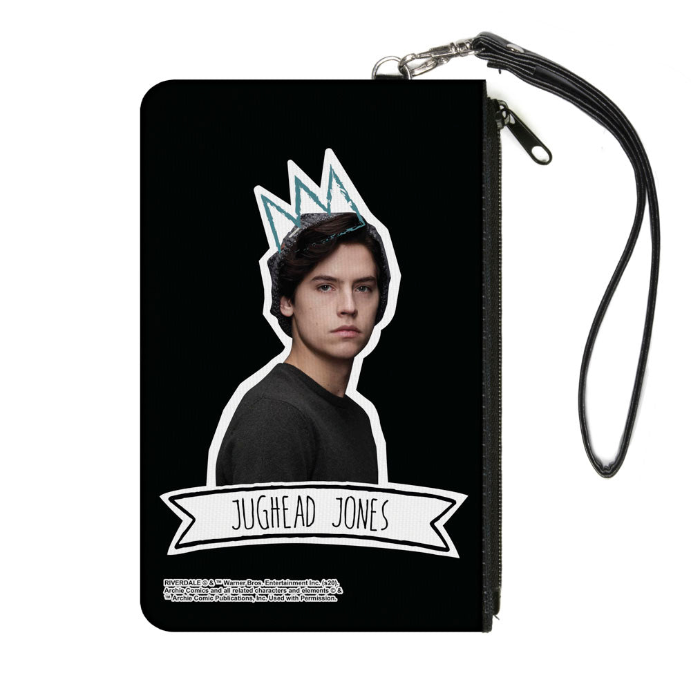 Canvas Zipper Wallet - LARGE - Riverdale JUGHEAD JONES Crown Pose Canvas Zipper Wallets Riverdale   