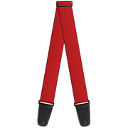 Guitar Strap - Christmas Red Guitar Straps Buckle-Down   
