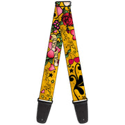 Guitar Strap - Dad & Dad Yellow Guitar Straps Buckle-Down   