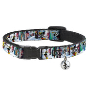 Cat Collar Breakaway - Mickey & Minnie Yodelberg Scenes Breakaway Cat Collars Disney   