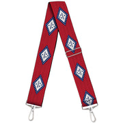 Purse Strap - Arkansas Flag Red Blue White Purse Straps Buckle-Down   