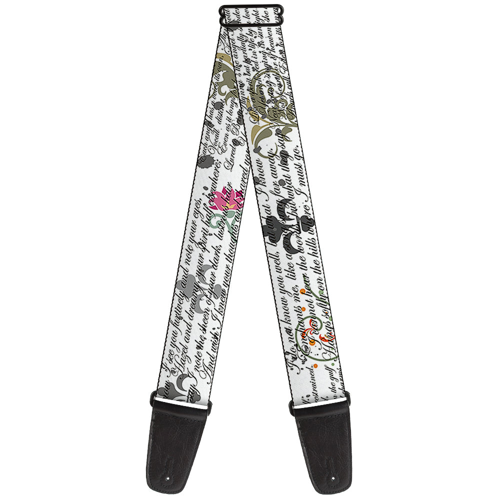 Guitar Strap - Poems Guitar Straps Buckle-Down   