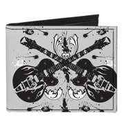 Canvas Bi-Fold Wallet - Electric Guitars Canvas Bi-Fold Wallets Buckle-Down   