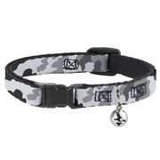 Cat Collar Breakaway - Camo White Breakaway Cat Collars Buckle-Down   