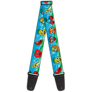 Guitar Strap - Fruit Cartoon2 Guitar Straps Buckle-Down   