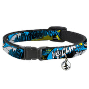 Cat Collar Breakaway - Batman Scene1 Breakaway Cat Collars DC Comics   