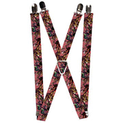 Suspenders - 1.0" - Tattoo Johnny-Bones Suspenders Tattoo Johnny   