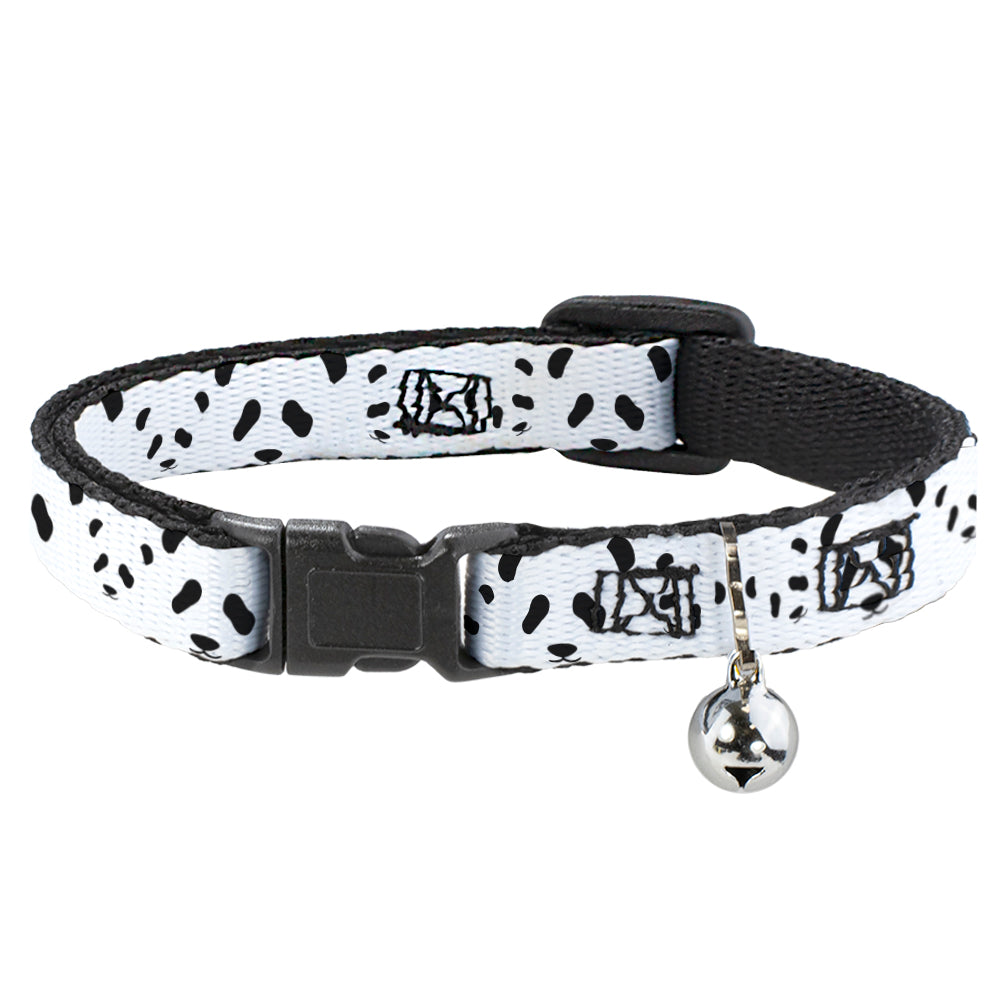 Cat Collar Breakaway - Panda Bear Spots Breakaway Cat Collars Buckle-Down   