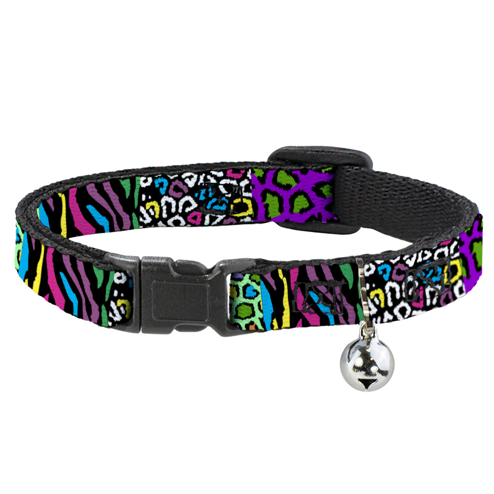 Cat Collar Breakaway - Animal Skins & Stripes 2 Breakaway Cat Collars Buckle-Down   