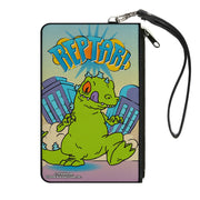 Canvas Zipper Wallet - SMALL - Rugrats REPTAR! Destruction Scene Canvas Zipper Wallets Rugrats