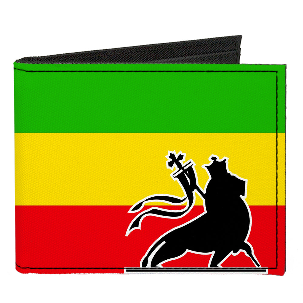 Canvas Bi-Fold Wallet - Lion of Zion Canvas Bi-Fold Wallets Buckle-Down   