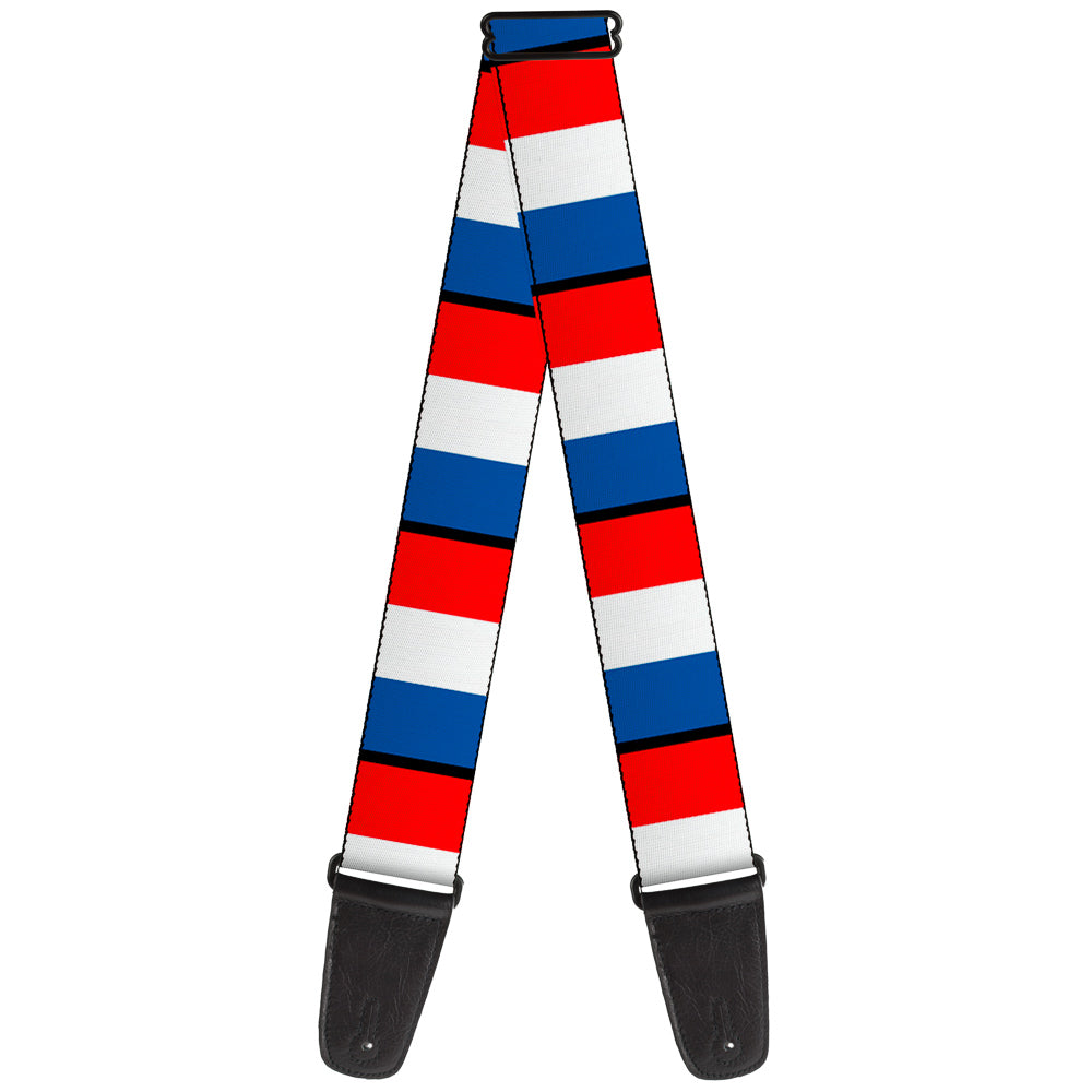 Guitar Strap - France Flags Guitar Straps Buckle-Down   