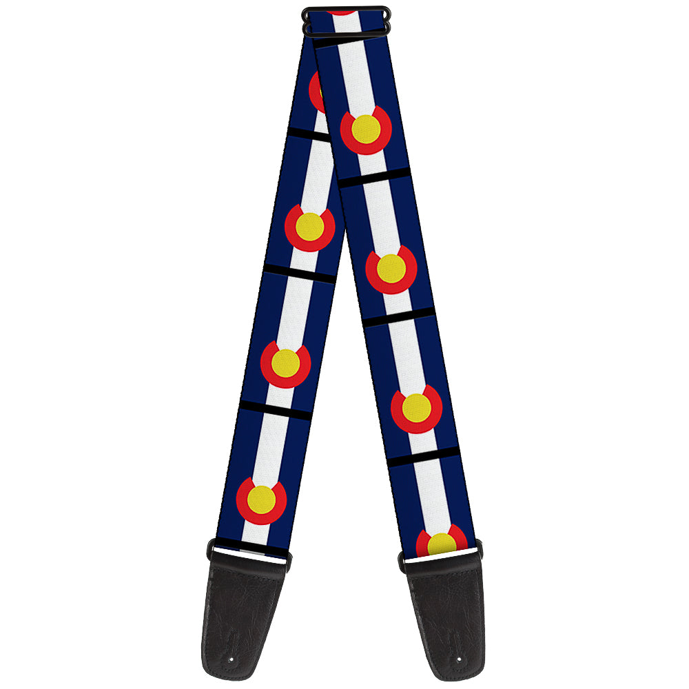 Guitar Strap - Colorado Flag Guitar Straps Buckle-Down   