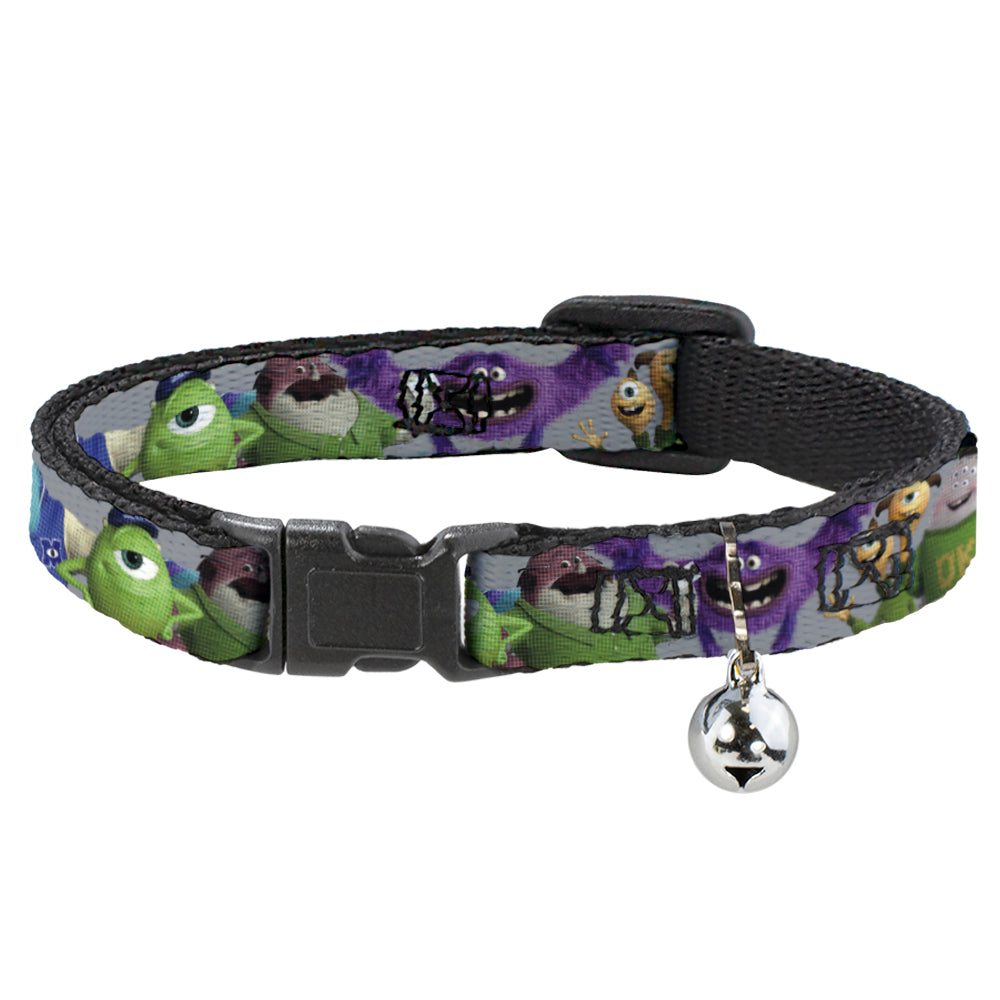 Cat Collar Breakaway - Monsters University Character Lineup Gray Breakaway Cat Collars Disney   