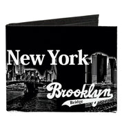 Canvas Bi-Fold Wallet - Brooklyn New York Canvas Bi-Fold Wallets Buckle-Down   