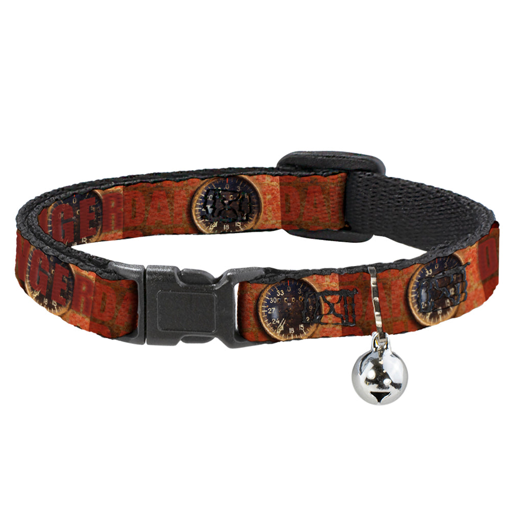 Cat Collar Breakaway - Danger Gauge Breakaway Cat Collars Buckle-Down   