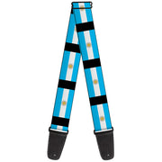 Guitar Strap - Argentina Flags Guitar Straps Buckle-Down   