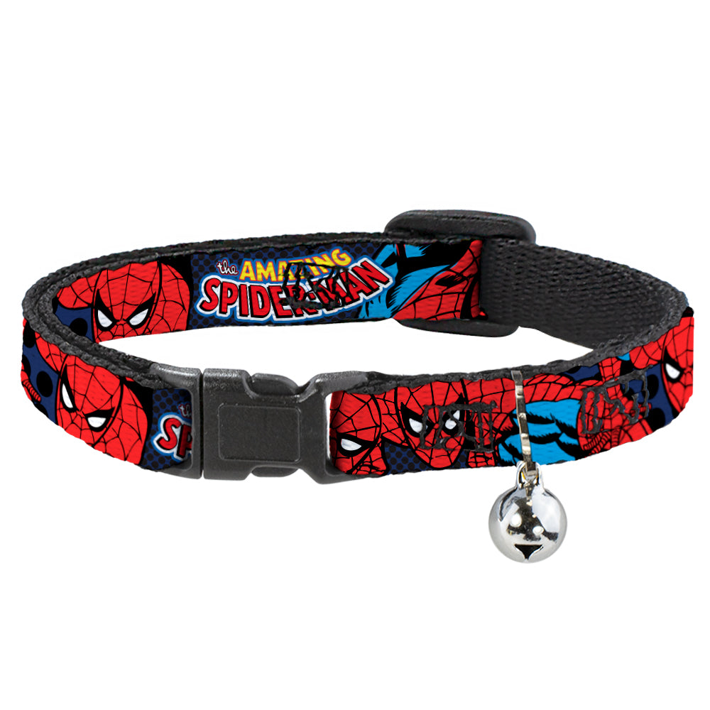 MARVEL COMICS Cat Collar Breakaway - Amazing Spider-Man Breakaway Cat Collars Marvel Comics   