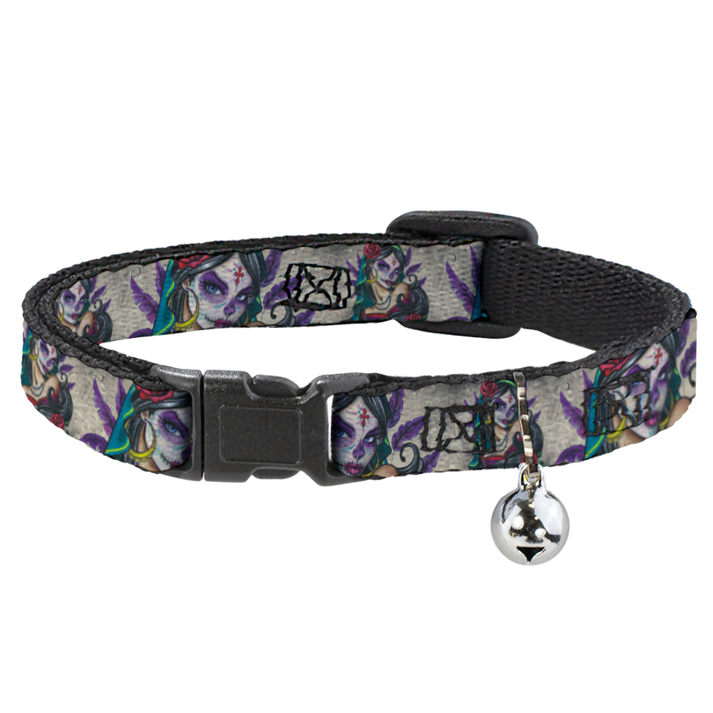 Cat Collar Breakaway - Muerta Breakaway Cat Collars Sexy Ink Girls   