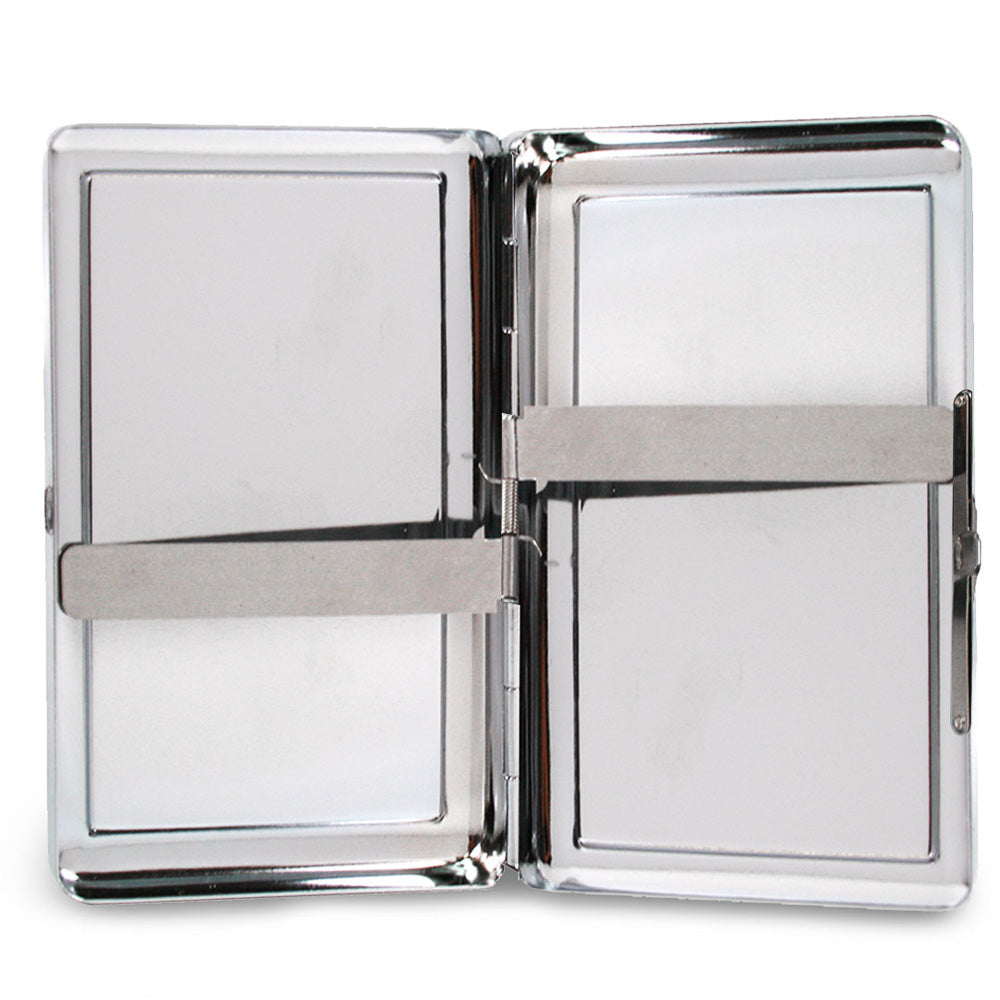 Business Card Holder - LARGE - Earth Wind Flower Water FCG Metal ID Cases Sexy Ink Girls   