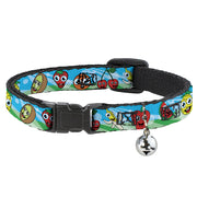 Cat Collar Breakaway - Fruit Cartoon2 Breakaway Cat Collars Buckle-Down   
