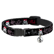 Cat Collar Breakaway - Angry Girl Mad As Hell You Make Me Sick Breakaway Cat Collars Buckle-Down   