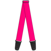 Guitar Strap - Neon Pink Print Guitar Straps Buckle-Down   