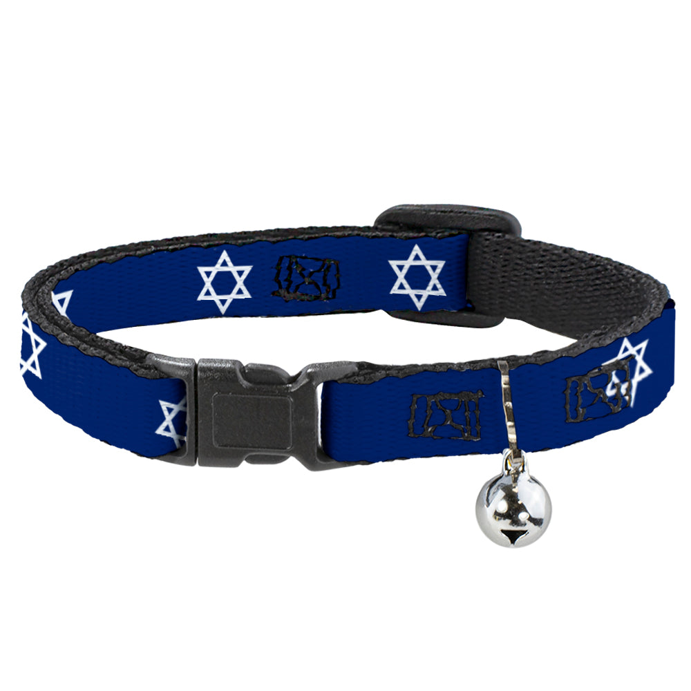 Cat Collar Breakaway - Star of David Breakaway Cat Collars Buckle-Down   