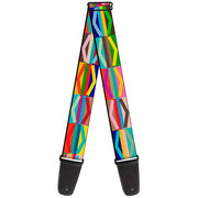 Guitar Strap - Geometric10 Multi Color Guitar Straps Buckle-Down   