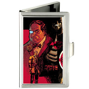 Business Card Holder - SMALL - Flashpoint Batman Issue #1 Cover Batman James Gordon Penguin Cover Pose FCG Reds Black Business Card Holders DC Comics   