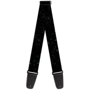 Guitar Strap - Deep Space2 Black White Guitar Straps Buckle-Down   